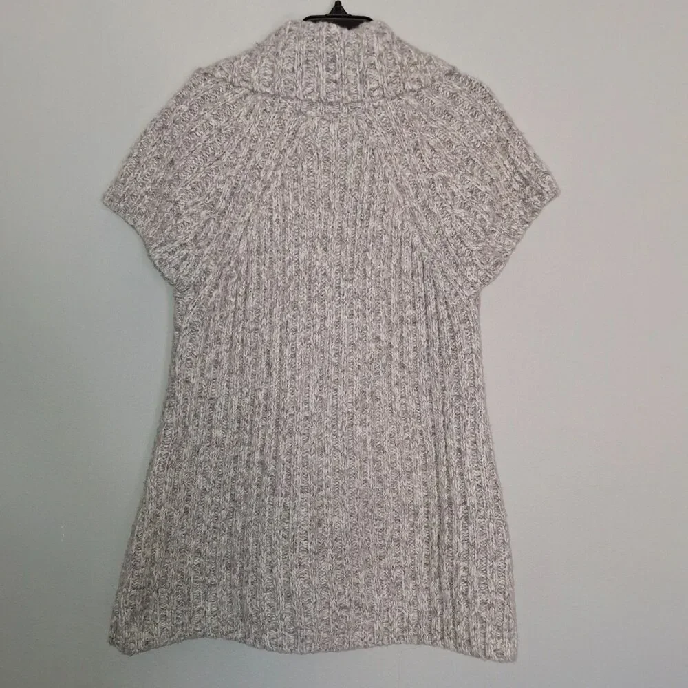 Motherhood Maternity Cardigan Women’s Medium Grey Knit Open Front Sweater - Picture 7 of 14